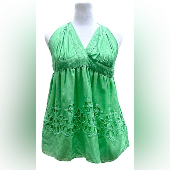 Women’s Strap green top Max studios size S - Picture 2 of 3